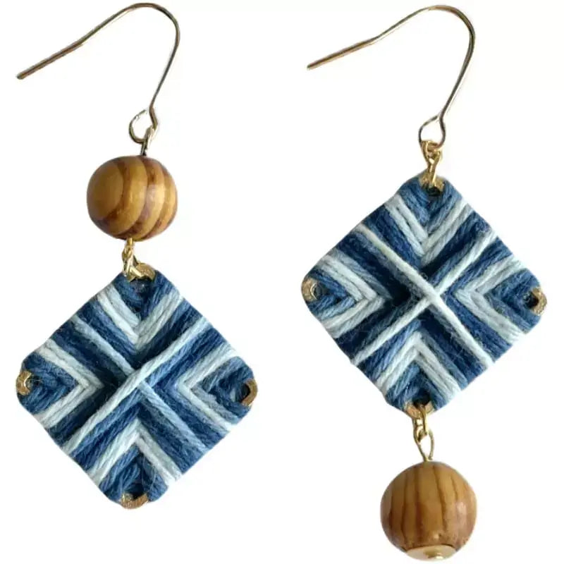 Brincos Azul Niche