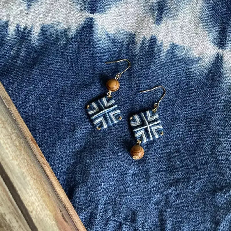 Brincos Azul Niche