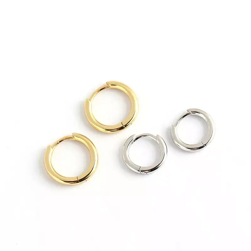 Brincos Circulares Elegance S925