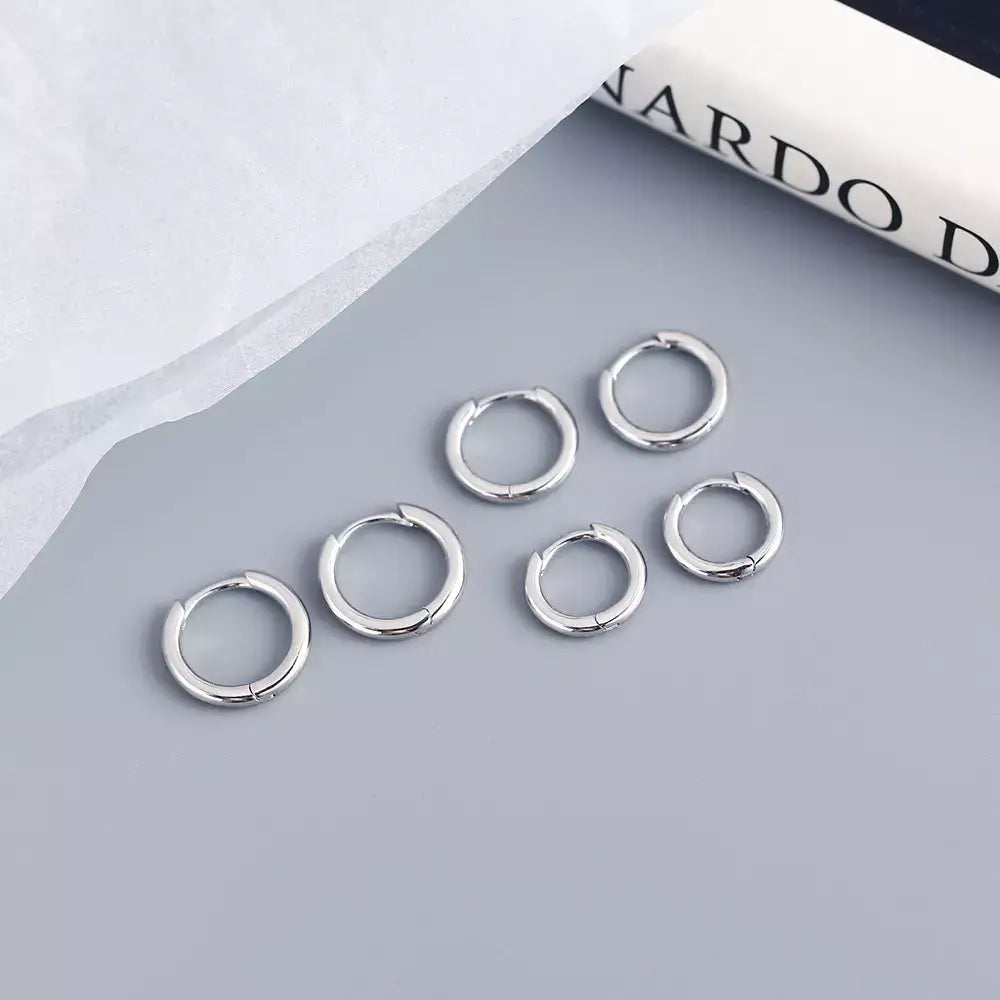 Brincos Circulares Elegance S925