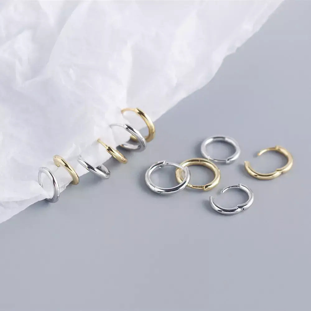Brincos Circulares Elegance S925
