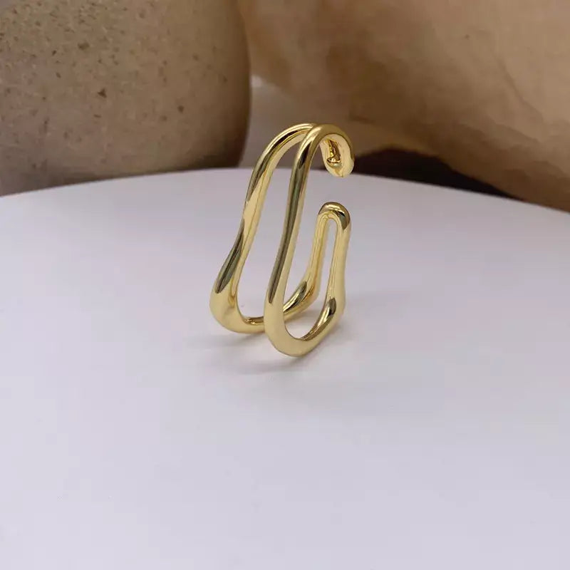 Brinco Clip Duplo Europeu-Americano (Só mente uma unidade)