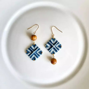 Brincos Azul Niche