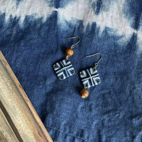 Brincos Azul Niche