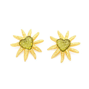 Brincos Sunflower Love