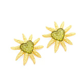 Brincos Sunflower Love