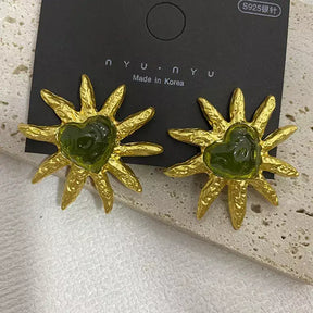 Brincos Sunflower Love