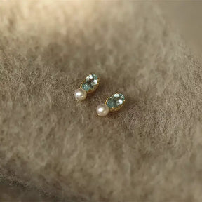 Brincos Vintage Pearl Paris
