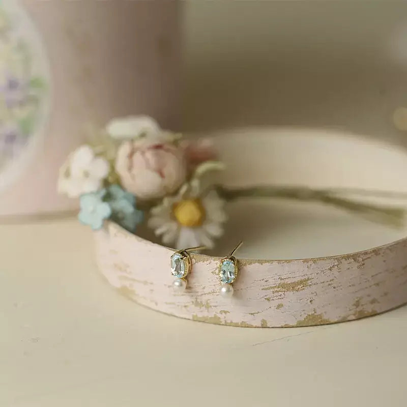 Brincos Vintage Pearl Paris