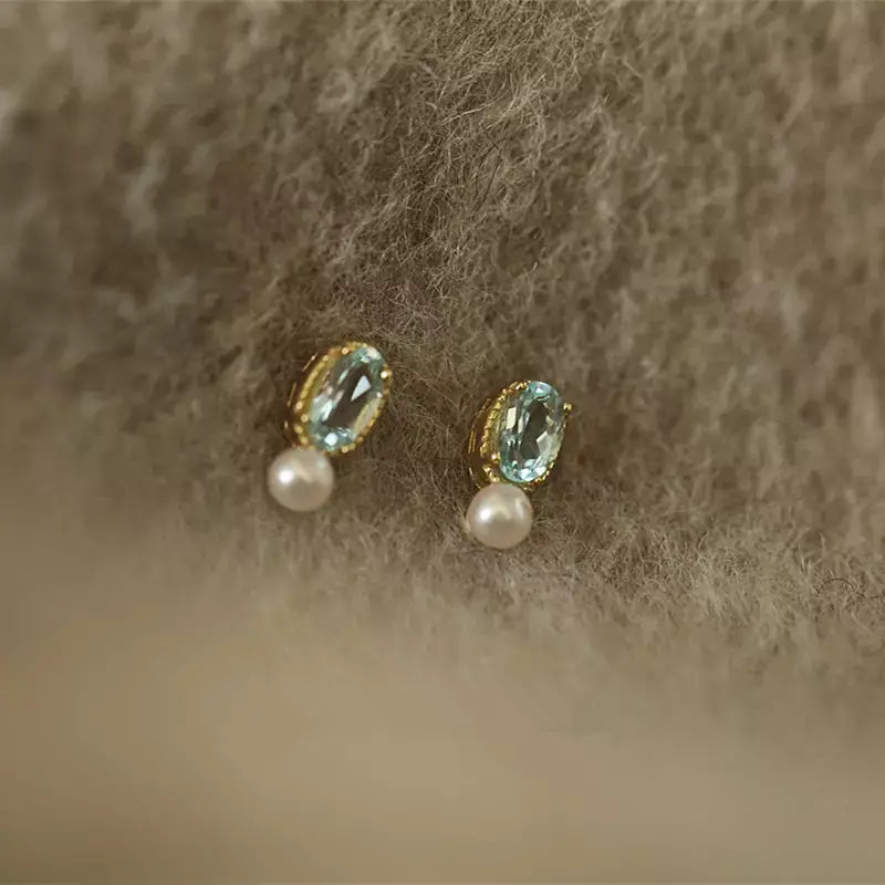 Brincos Vintage Pearl Paris