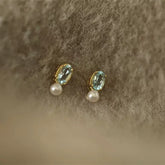Brincos Vintage Pearl Paris