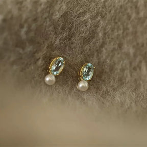 Brincos Vintage Pearl Paris