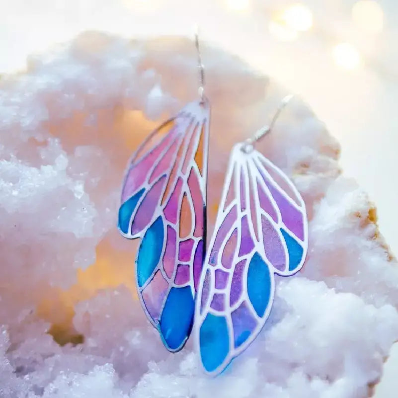 Brincos Butterfly Wings Gradiente