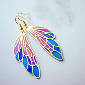 Brincos Butterfly Wings Gradiente
