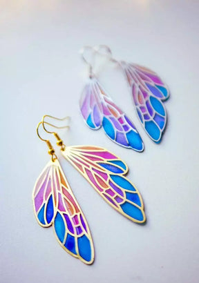 Brincos Butterfly Wings Gradiente