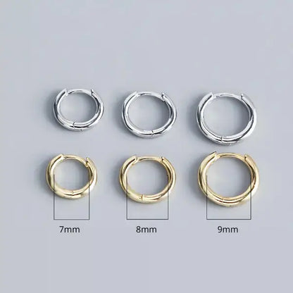 Brincos Circulares Elegance S925
