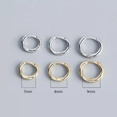 Brincos Circulares Elegance S925