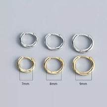 Brincos Circulares Elegance S925