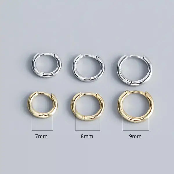 Brincos Circulares Elegance S925