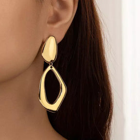 Brincos Oval Luxe