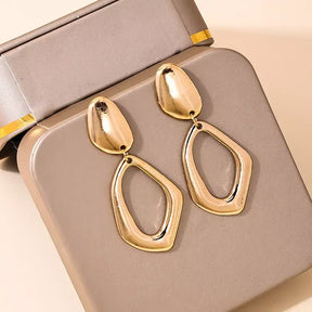 Brincos Oval Luxe