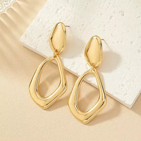 Brincos Oval Luxe