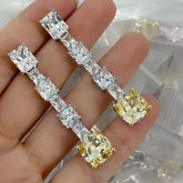Brincos Radiant Yellow Diamond