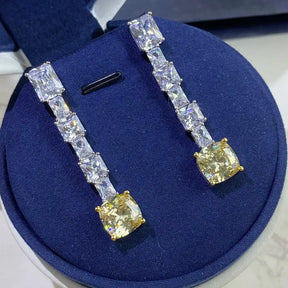 Brincos Radiant Yellow Diamond