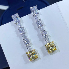 Brincos Radiant Yellow Diamond