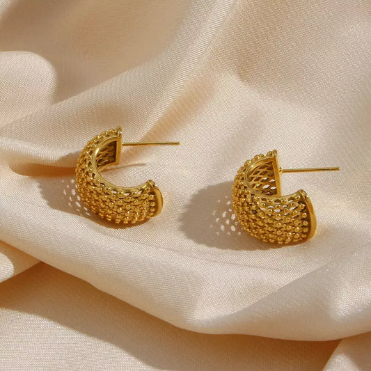 Brincos Mesh Gold