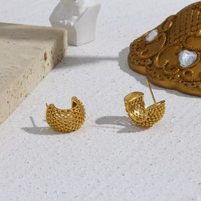 Brincos Mesh Gold