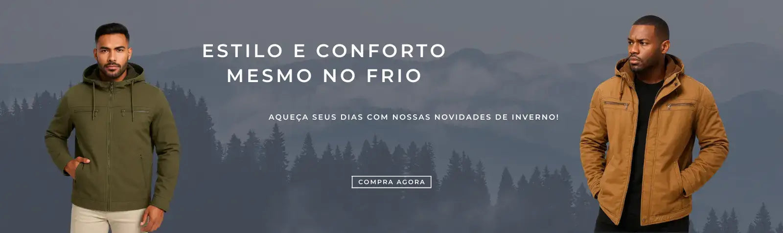 Aqueça seus dias com nossas novidades de inverno!
