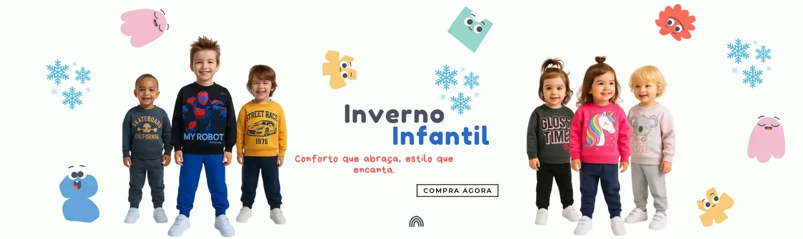 Conforto que abraça, estilo que encanta. Moda inverno.