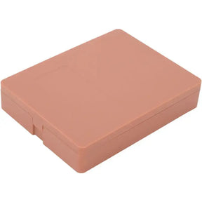 Estojo para guardar os pincéis de maquiagem com espelho