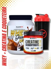Kit Energia Total - Whey + Creatina + Coqueteira de Brinde