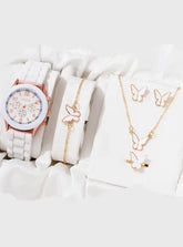 Relógio Allure Quartz + 5 Peças de Brinde