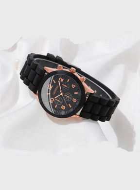 Relógio Allure Quartz + 5 Peças de Brinde