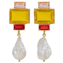 Brincos de Borla Pearl Square